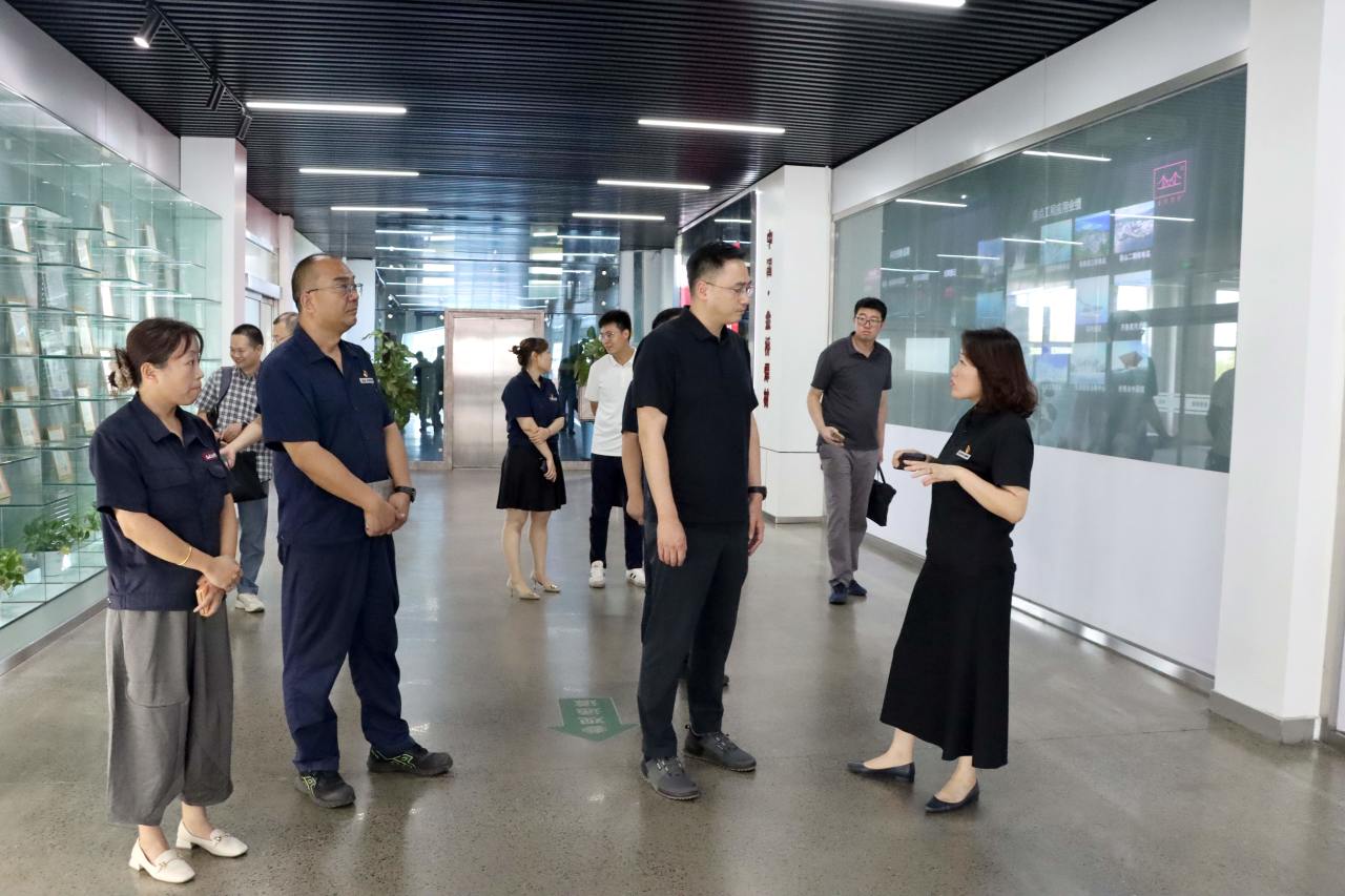 市發(fā)改委領(lǐng)導一行調(diào)研永昌公司國債項目